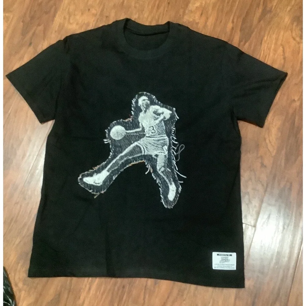 Team Us Sports Club Jordan Hand Woven T shirt size Xl